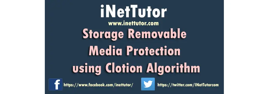 Storage Removable Media Protection using Clotion Algorithm Documentation