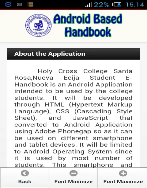 Android Based Student Handbook Tutorials PDF