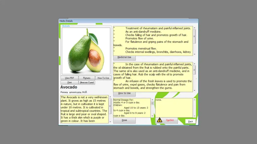 Herbal Plants Information System Capstone Documentation