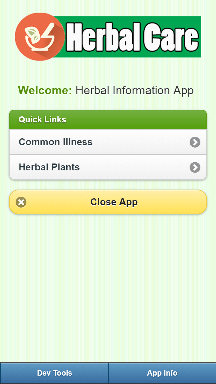 Android Based Common Ailment Remedy App Capstone Documentation