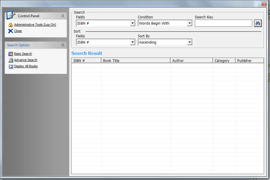 Library Book Catalog Information System Free Download Source code