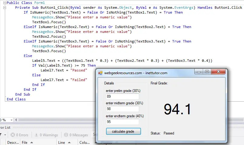visual basic net constructor visual basic net constructor