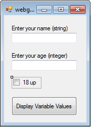 Declaration of Variables in Visual Basic.Net