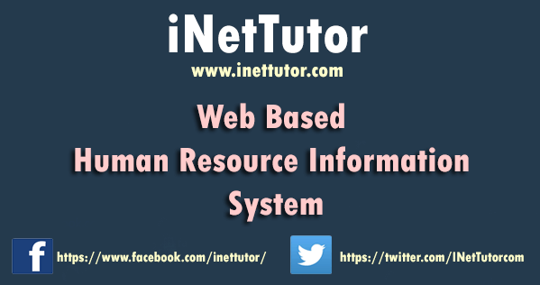 Web Based Human Resource Information System Capstone Documentation